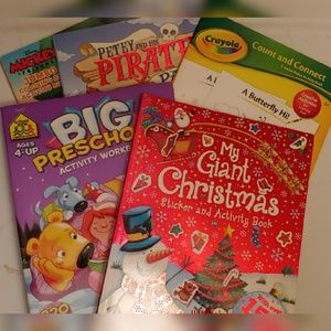Lot of NEW activity and coloring books